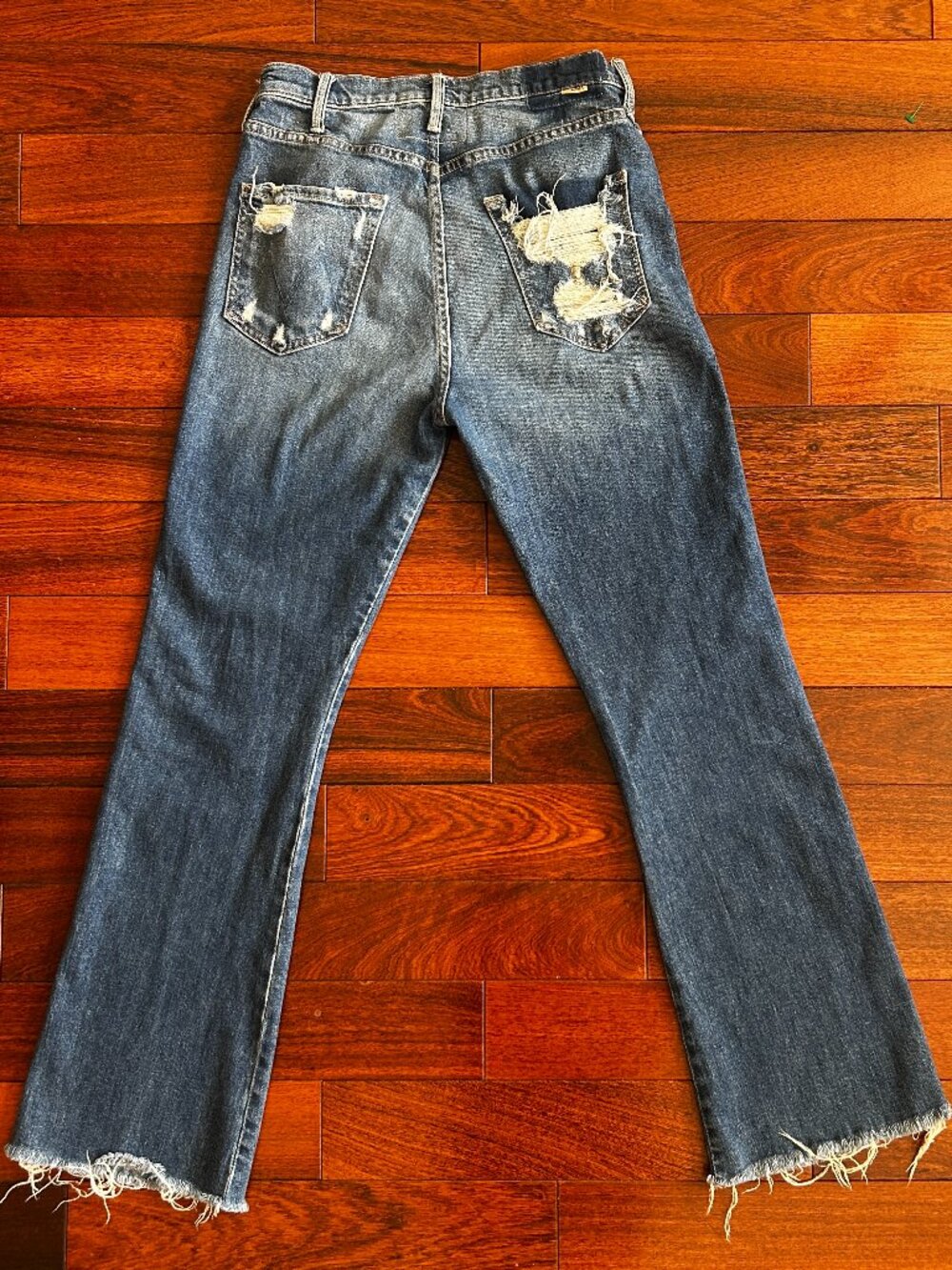 Mother Superior The Tripper Weekender Fray Jeans My Treat Size 29 - Picture 3 of 9
